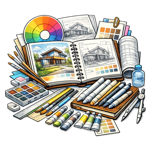 Architectural Rendering Techniques Notes