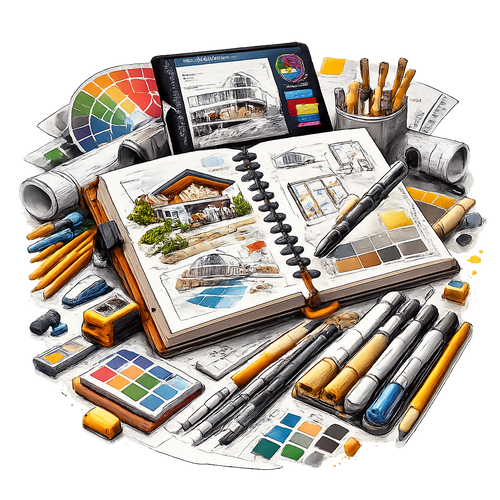 Complete Architectural Sketching Starter Bundle