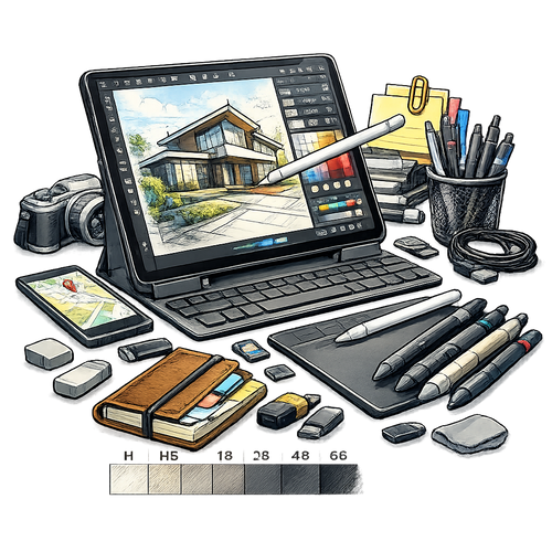 Digital Architectural Sketching Pro Guide