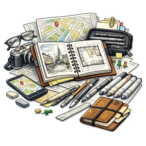 Rapid Field Sketching for Architects