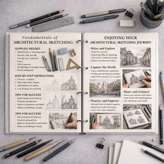 1.000+ Free Architectural Sketching Guide